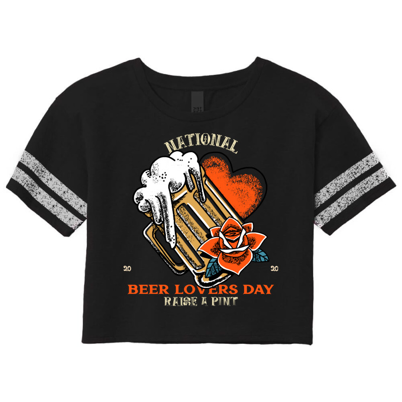 International Beer Day T  Shirt National Beer Lovers Day T  Shirt Scorecard Crop Tee by shawlsuck | Artistshot