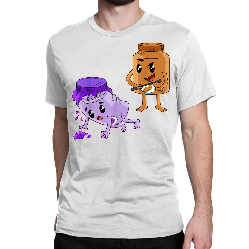 Funny Peanut Butter   Peanut Butter Jelly T Shirt Classic T-shirt | Artistshot