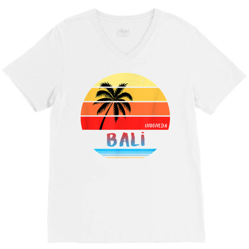 Bali Indonesia Shirt T Shirt V-neck Tee | Artistshot