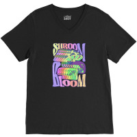 Happy Hippie Shroom Bloom V-neck Tee | Artistshot