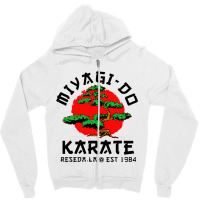 Martial Art 80s Film Zipper Hoodie | Artistshot