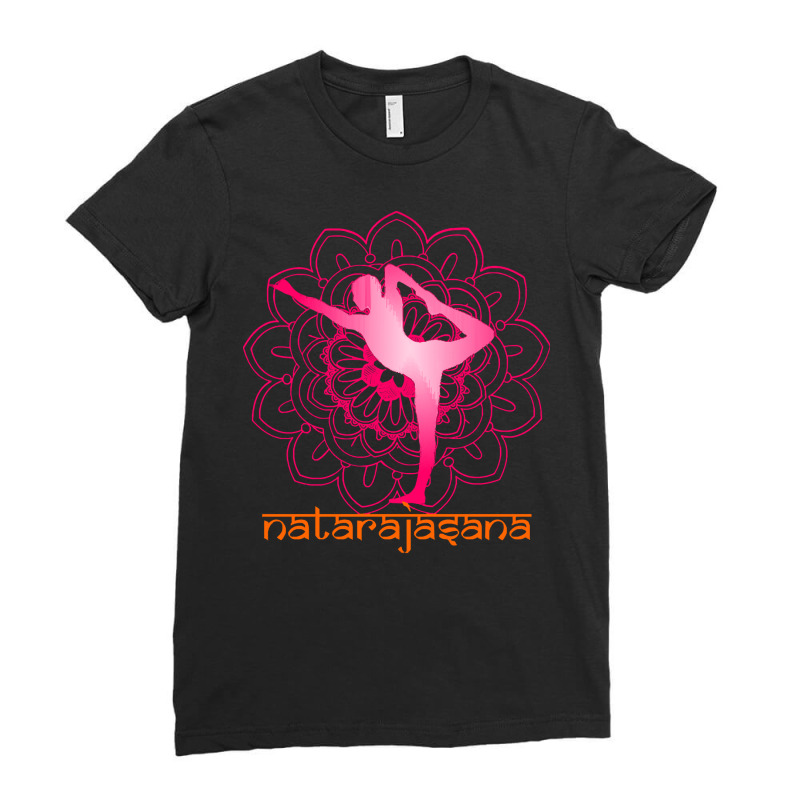 International Yoga Day 2021 T  Shirt Natarajasana Yoga Pose T  Shirt Ladies Fitted T-Shirt by shawlsuck | Artistshot