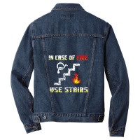 Funny Wheelchair Humor Disability Handicap Men Denim Jacket | Artistshot