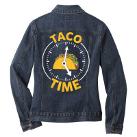 Taco Time Shirt Cinco De Mayo Men Women Kids Boys Tacos T Shirt Ladies Denim Jacket | Artistshot