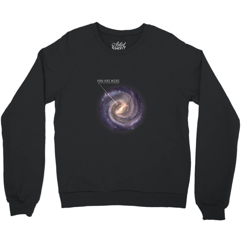 Galaxy Astronomy Milky Way Space Sci Fi Crewneck Sweatshirt by musuhdalan | Artistshot