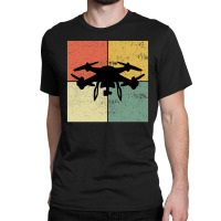 Fpv Drone Racing Quadcopters Rc Pilot Aerial Sports Vintage Retro Classic T-shirt | Artistshot