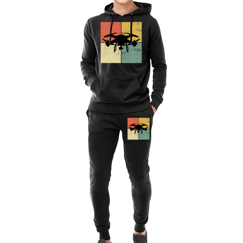 Fpv Drone Racing Quadcopters Rc Pilot Aerial Sports Vintage Retro Hoodie & Jogger set by Tasteful Tees | Artistshot