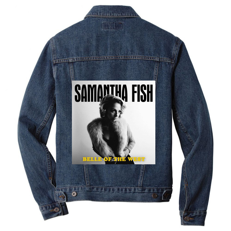 Samantha Fish Designs P0pular Men Denim Jacket by denadashop | Artistshot