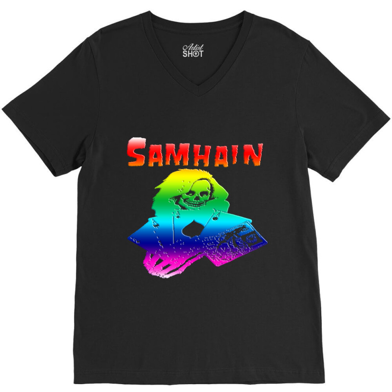 Samhaln L0g0 Designs V-Neck Tee by denadashop | Artistshot