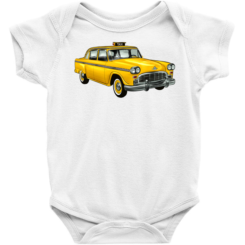 Taxi Cab Baby Bodysuit by Artiststas | Artistshot