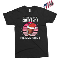 Football This Is My Christmas Pajama Football Xmas Pjs Sports 96 Exclusive T-shirt | Artistshot