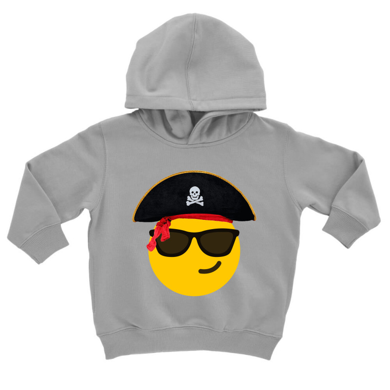 Sunglasses Smile Hat Pirates Toddler Hoodie by SpookyBrave | Artistshot