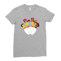 Pin Pals The Simpsons Ladies Fitted T-shirt | Artistshot