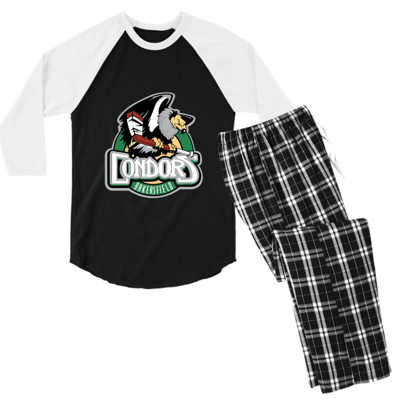 Bakersfield Condors 2 Merch Men's 3/4 Sleeve Pajama Set by ddylanleonardo | Artistshot