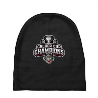 Chicago Wolves 2122 Calder Cup Champs Baby Beanies | Artistshot