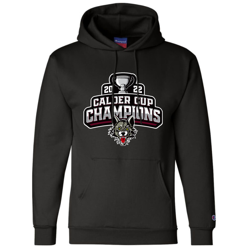 Chicago Wolves 2122 Calder Cup Champs Champion Hoodie by ddylanleonardo | Artistshot