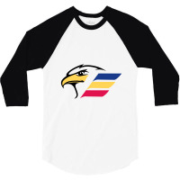 Colorado Hockey Transparant Merch 3/4 Sleeve Shirt | Artistshot