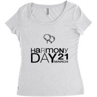 Harmonyday Women's Triblend Scoop T-shirt | Artistshot