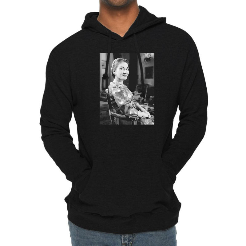 Maria Callas Lightweight Hoodie | Artistshot