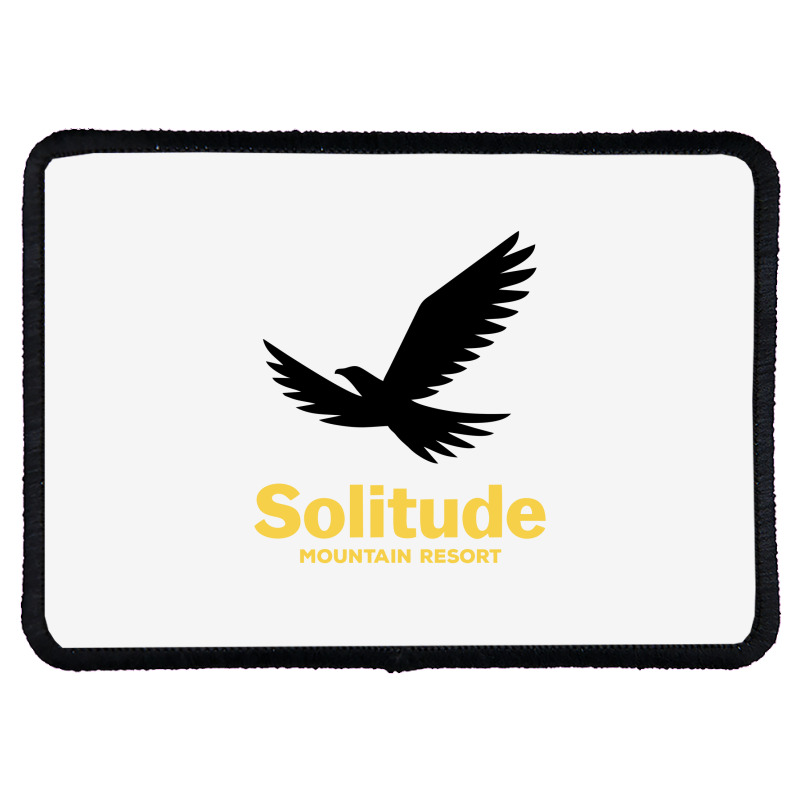 Solitude Mountain Resort Rectangle Patch | Artistshot