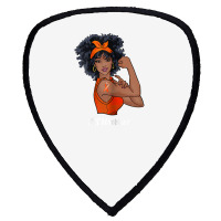 Womens Ms Warrior Fighter Support Multiple Sclerosis Awareness T Shirt Shield S Patch | Artistshot