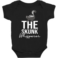 The Skunk Whisperer   Zookeeper Zoologist Animal Lover T Shirt Baby Bodysuit | Artistshot