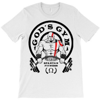 Custom God's Gym T-shirt By Sbm052017 - Artistshot