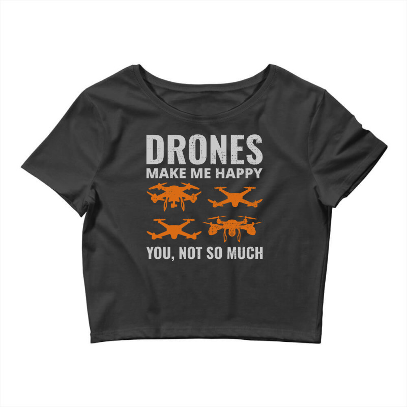 Fpv Drone Racing Quadcopters Rc Pilot Aerial Sports Crop Top by Tasteful Tees | Artistshot