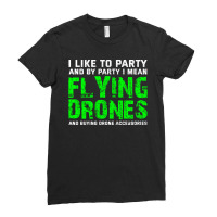 Fpv Drone Racing Quadcopters Rc Pilot Aerial Sports Ladies Fitted T-shirt | Artistshot