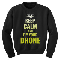 Fpv Drone Racing Quadcopters Rc Pilot Aerial Sports Youth Sweatshirt | Artistshot