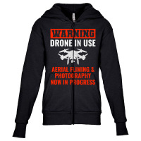 Fpv Drone Racing Quadcopters Rc Pilot Aerial Sports Youth Zipper Hoodie | Artistshot