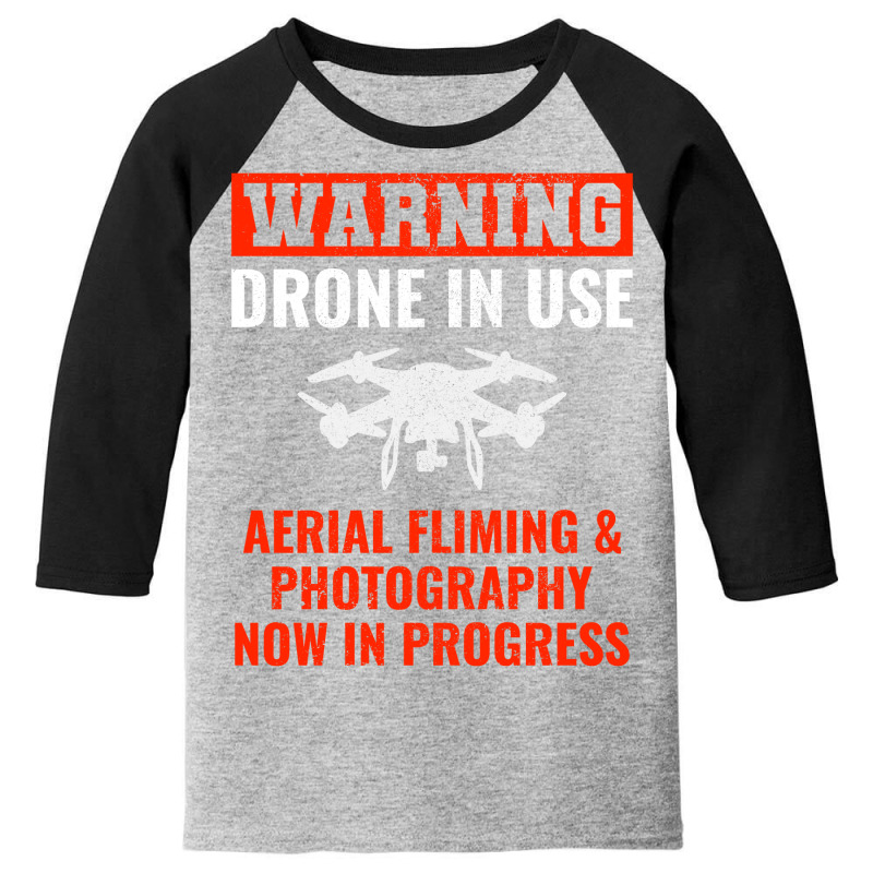 Fpv Drone Racing Quadcopters Rc Pilot Aerial Sports Youth 3/4 Sleeve by Tasteful Tees | Artistshot