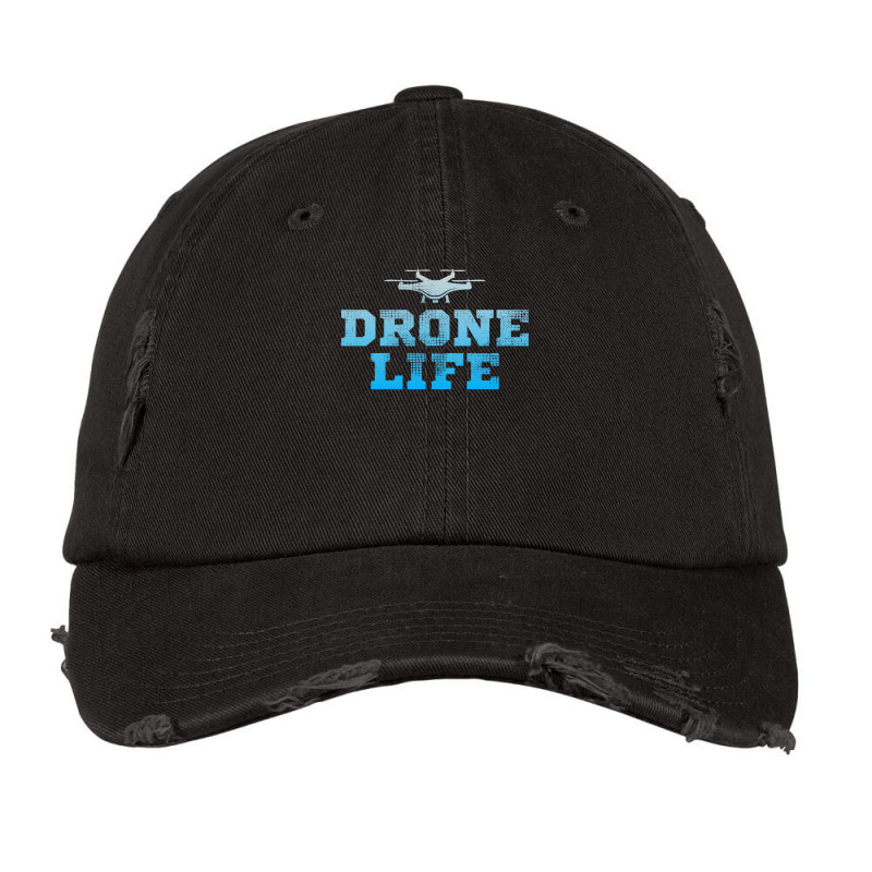 Fpv Drone Racing Quadcopters Rc Pilot Aerial Sports Vintage Cap by Tasteful Tees | Artistshot