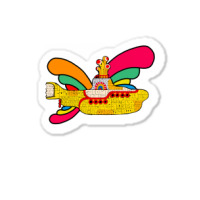 Hand Drawn Yellow Submarine Sticker | Artistshot