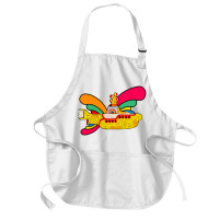 Hand Drawn Yellow Submarine Medium-length Apron | Artistshot