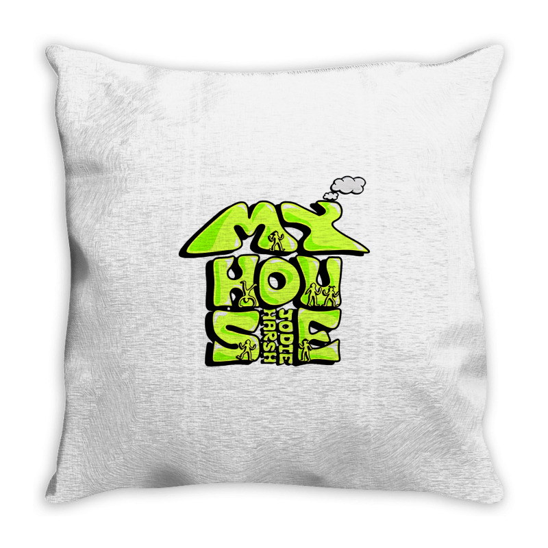 My House By Jodie Harsh Throw Pillow | Artistshot