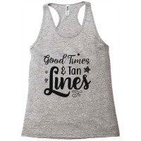 Good Times Ten Lines Racerback Tank | Artistshot