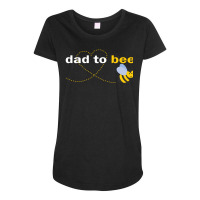 Dad To Bee Maternity Scoop Neck T-shirt | Artistshot