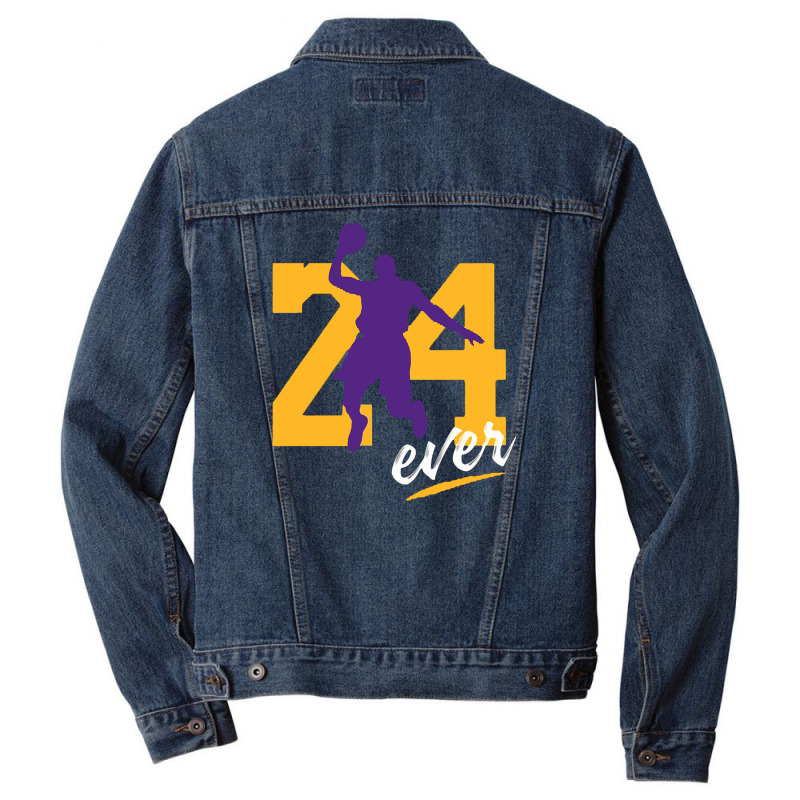 Basket 24ever Men Denim Jacket by emellyrce | Artistshot