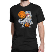 Halloween Shirts For Boys Kids Dinosaur T Rex Mummy Pumpkin T Shirt Classic T-shirt | Artistshot