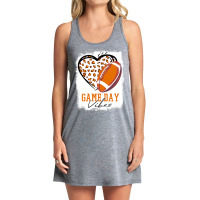 Football Womens Bleached Football Game Day Vibes Football Tank Dress | Artistshot