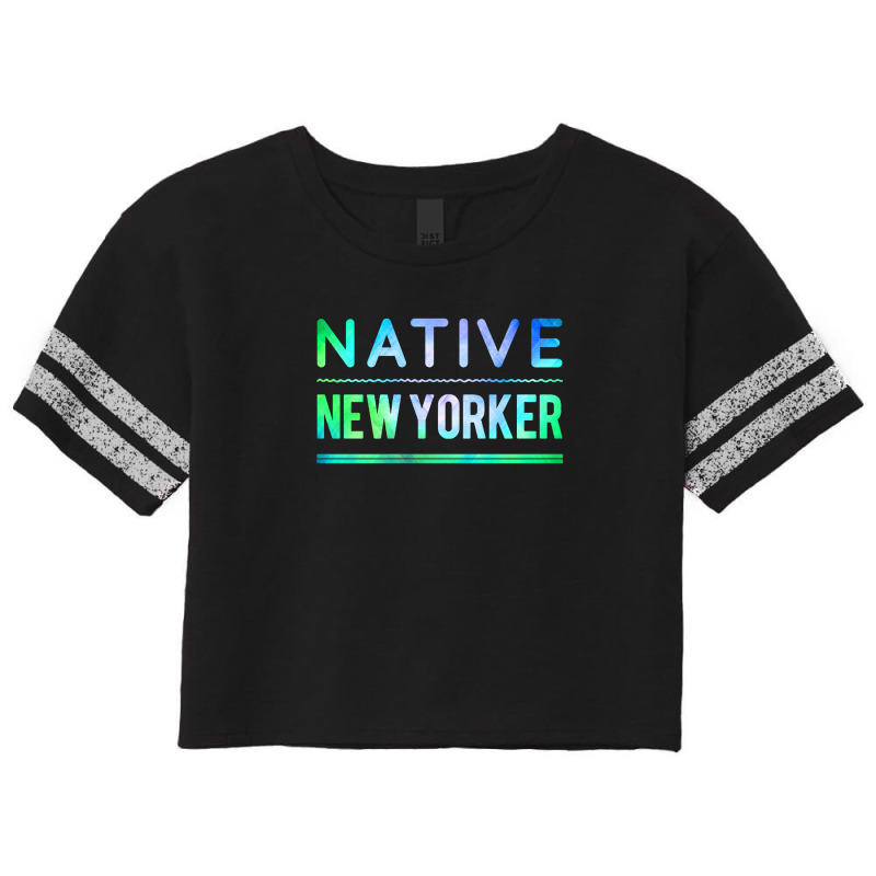 Native New Yorker Scorecard Crop Tee by Sie Sie | Artistshot