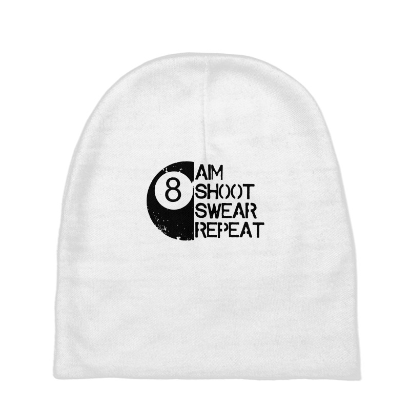 A Im Shoot Swear Repeat Baby Beanies | Artistshot