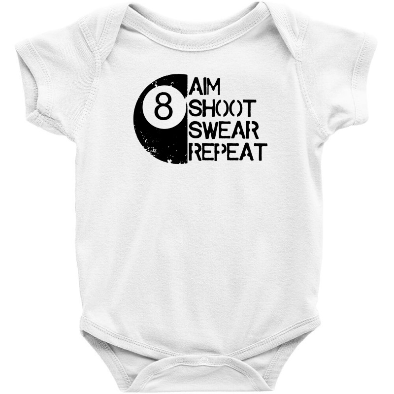 A Im Shoot Swear Repeat Baby Bodysuit | Artistshot