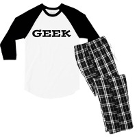 Geek 01 Men's 3/4 Sleeve Pajama Set | Artistshot