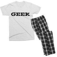 Geek 01 Men's T-shirt Pajama Set | Artistshot