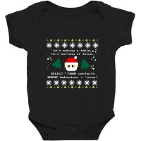 Sql Santa Claus Database Clause Developer Code Db Programmer Sweatshir Baby Bodysuit | Artistshot