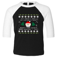 Sql Santa Claus Database Clause Developer Code Db Programmer Sweatshir Toddler 3/4 Sleeve Tee | Artistshot