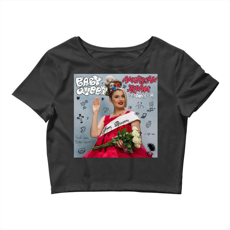 Baby Queen American Dream Crop Top | Artistshot