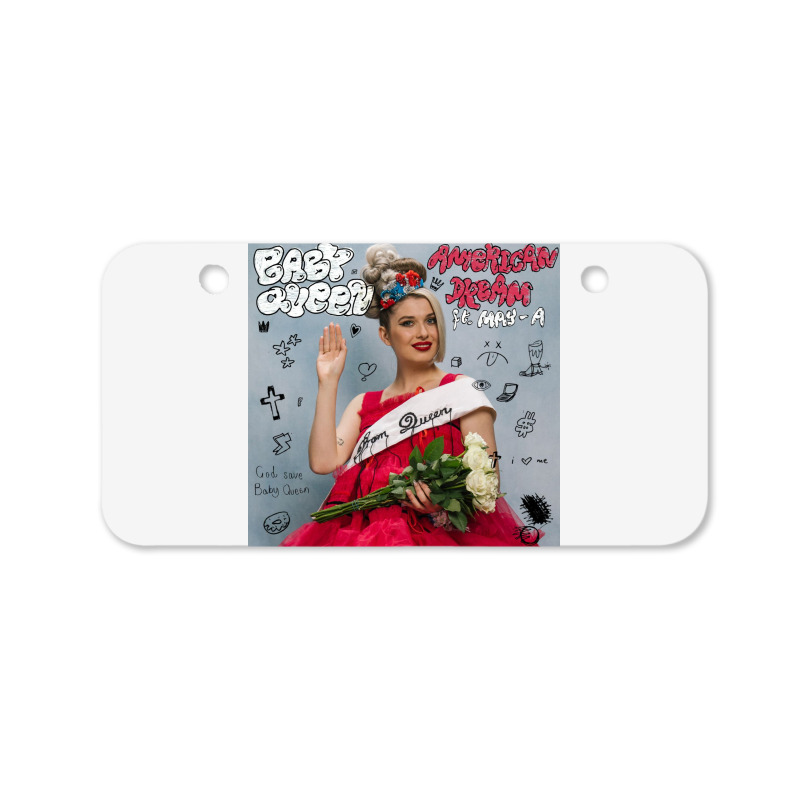 Baby Queen American Dream Bicycle License Plate | Artistshot